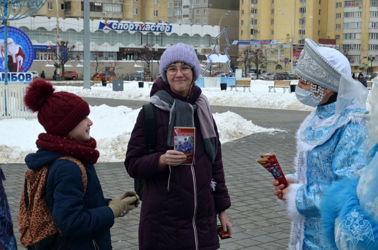 В Тамбове Росгвардия проводит акцию «Безопасный Новый год»
