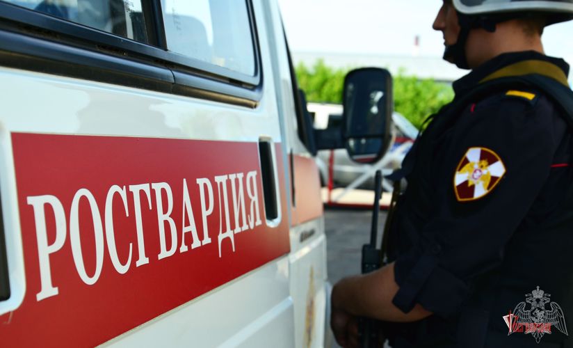 В Тамбовской области сотрудники Росгвардии задержали дебошира
