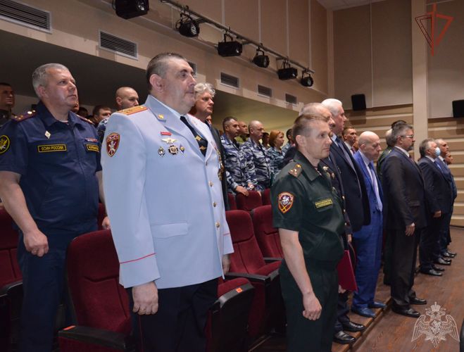 Личному составу Управления Росгвардии по Тамбовской области представили нового руководителя 