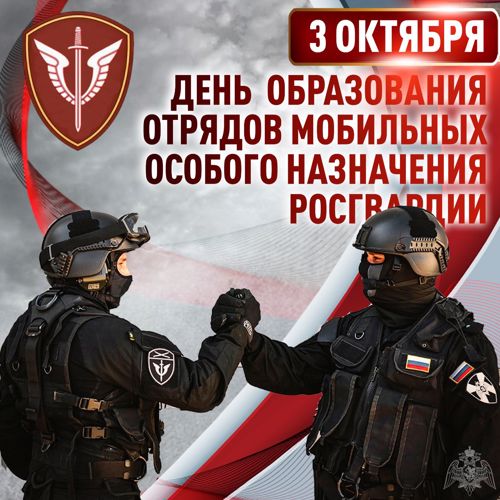 Директор Росгвардии генерал армии Виктор Золотов поздравил личный состав ОМОН с профессиональным праздником 