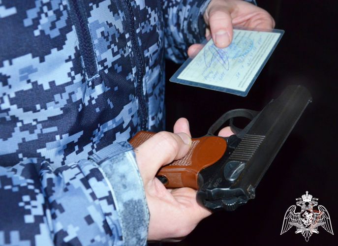 В Тамбовской области росгвардейцы за неделю проверили более 400 владельцев оружия