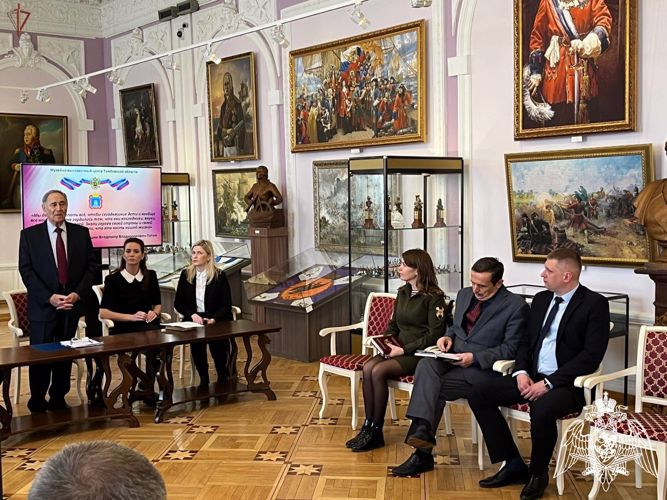 В Тамбове офицер Росгвардии принял участие в заседании комиссии по вопросам развития патриотизма