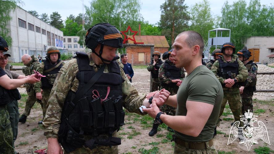 Сотрудники спецподразделения Росгвардии прошли обучение по тактической медицине в Тамбове