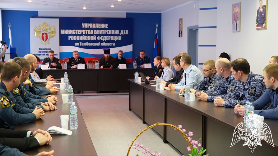 ​ Офицер Росгвардии принял участие в ежегодных Питиримовских чтениях в Тамбове