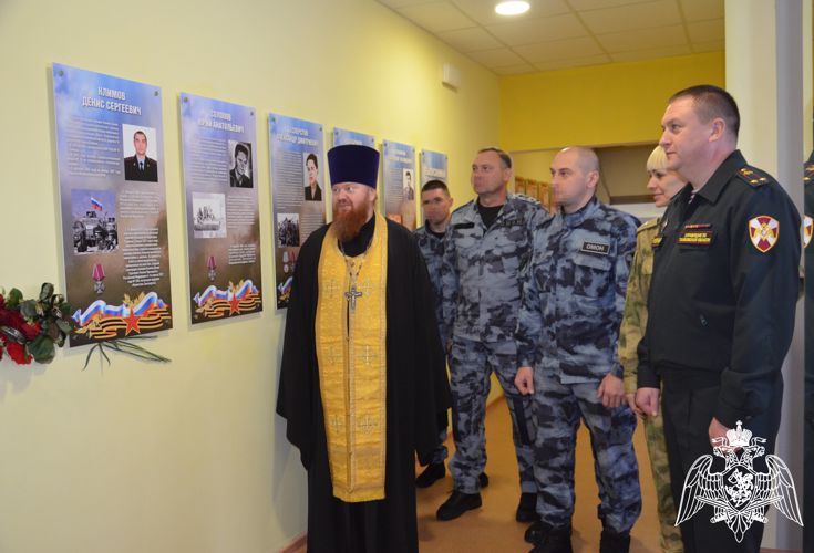 Память погибших при исполнении воинского долга сотрудника и военнослужащего увековечили в Тамбове