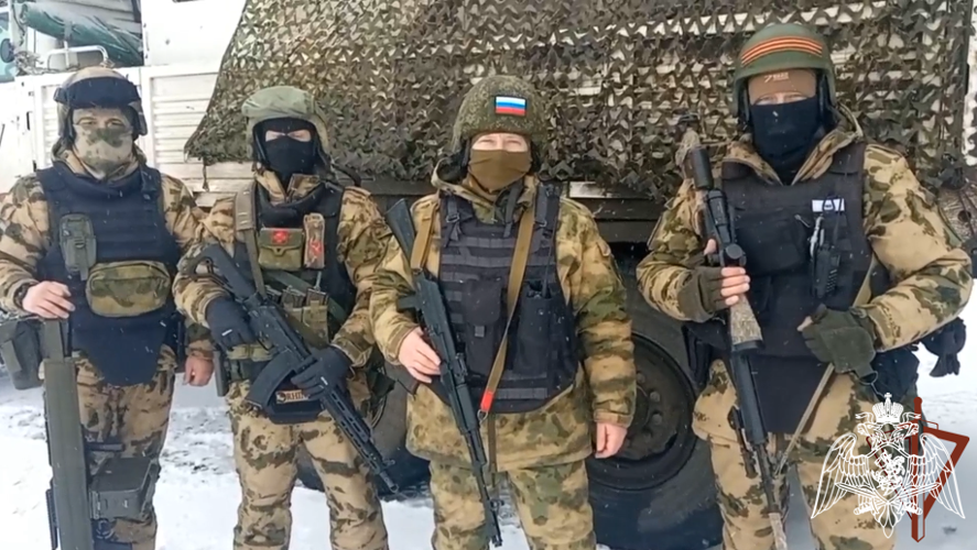 РОСГВАРДЕЙЦЫ — УЧАСТНИКИ СПЕЦОПЕРАЦИИ ЗАПИСАЛИ ВИДЕООБРАЩЕНИЕ В ОТВЕТ НА ПИСЬМА ЮНЫХ ТАМБОВЧАН