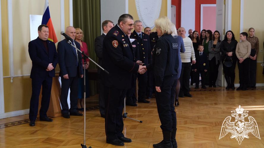 Сотрудники тамбовского СОБР «Таран» отметили юбилей