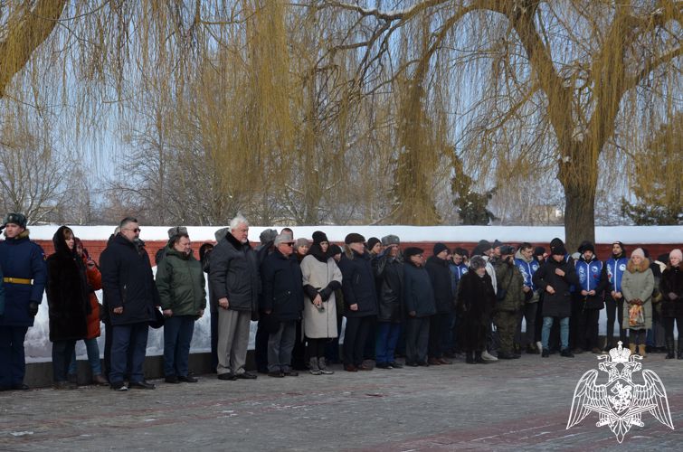 Росгвардейцы почтили память погибших защитников Отечества в Тамбове