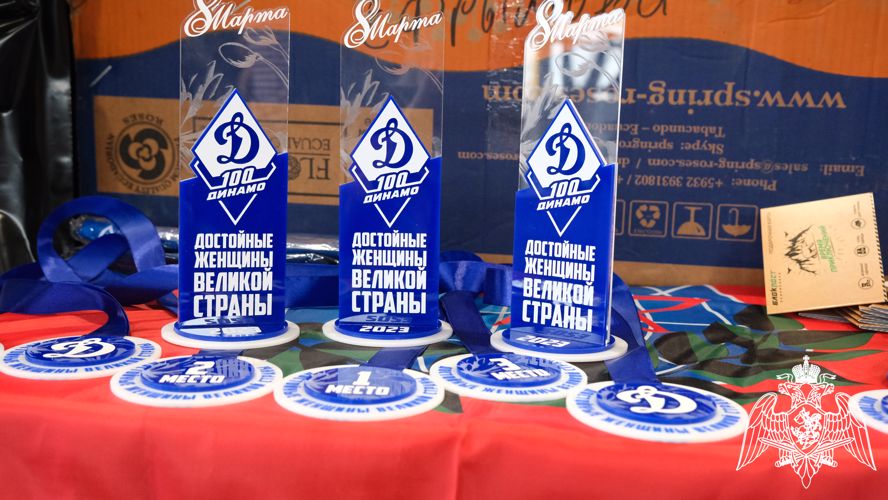 Представительница Росгвардии победила в спортивных соревнованиях среди силовых ведомств, посвященных Восьмому марта в Тамбове 