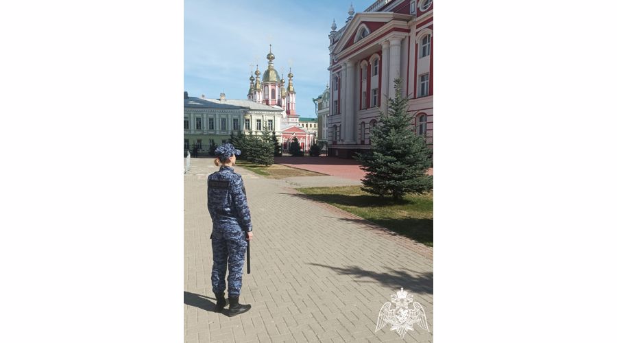 Тамбовские росгвардейцы обеспечили безопасность пасхальных богослужений