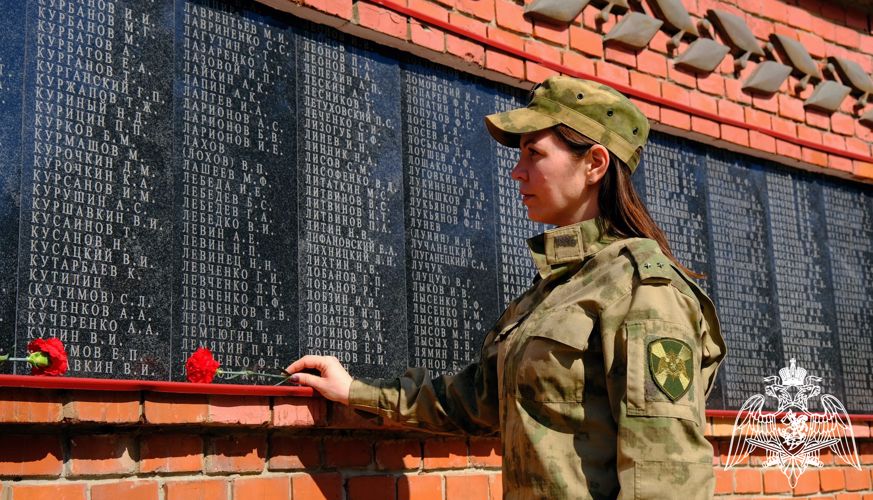 Росгвардейцы тамбовского областного управления присоединились к акции «Память Победы»