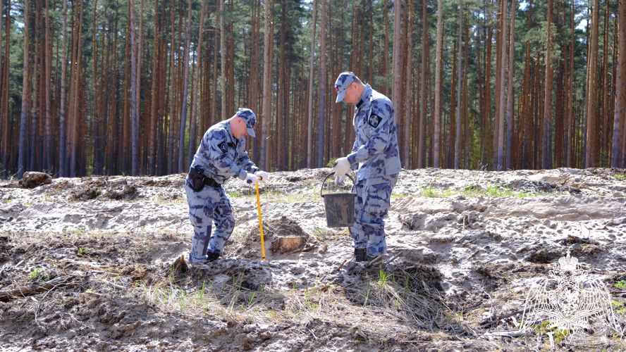 Росгвардейцы присоединились к международной акции «Сад памяти» в Тамбовской области