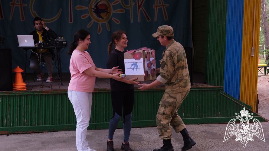 Росгвардейцы провели мероприятие в оздоровительном лагере «Ласточка» в Тамбове