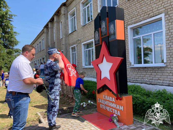 Офицеры Росгвардии приняли участие в фестивале памяти братьев Пешковых в Тамбовской области