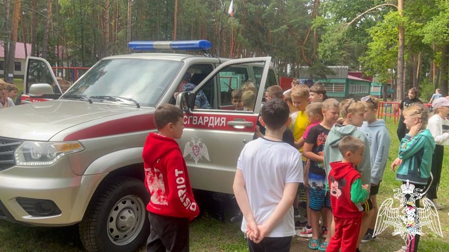 В Тамбовской области продолжаются мероприятия ведомственной акции «Каникулы с Росгвардией»
