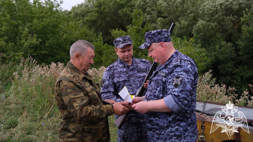 Росгвардейцы провели профилактическое мероприятие «Оружие» в сезон осенней охоты в Тамбовской области