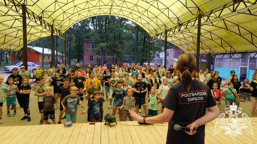 В Тамбовской области продолжаются мероприятия ведомственной акции «Каникулы с Росгвардией»
