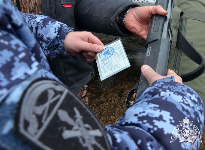 Росгвардейцы за неделю проверили более 80 владельцев оружия в Тамбовской области