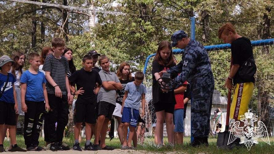 В Тамбовской области прошло мероприятие в рамках ведомственной акции «Каникулы с Росгвардией»