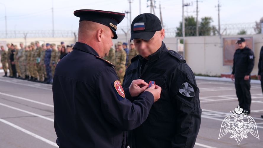 Профессионализм и мужество Тамбовских росгвардейцев отмечены государственными наградами