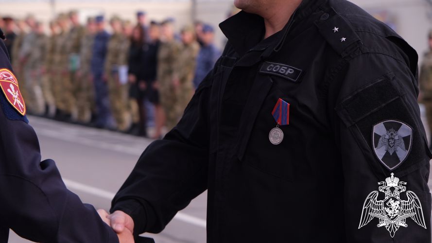 Профессионализм и мужество Тамбовских росгвардейцев отмечены государственными наградами