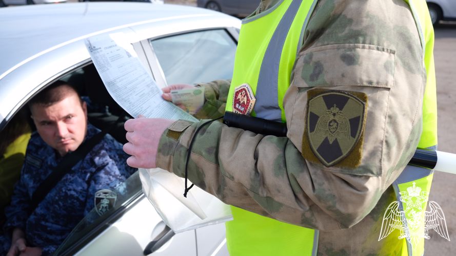 В региональном управлении Росгвардии проходят профилактические мероприятия с водителями