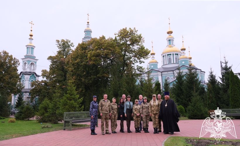 Тамбовские росгвардейцы присоединились к Всероссийскому молебну о победе