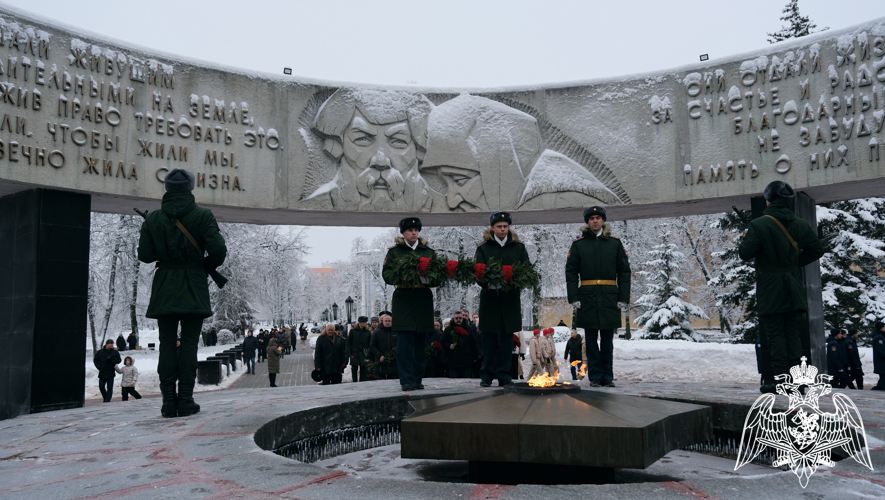 Росгвардейцы в Тамбове почтили память погибших защитников блокадного Ленинграда