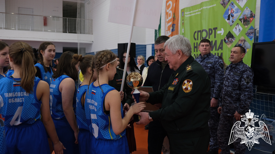 Женский турнир по баскетболу на кубок генерала армии Николая Рогожкина состоялся в Тамбовской области