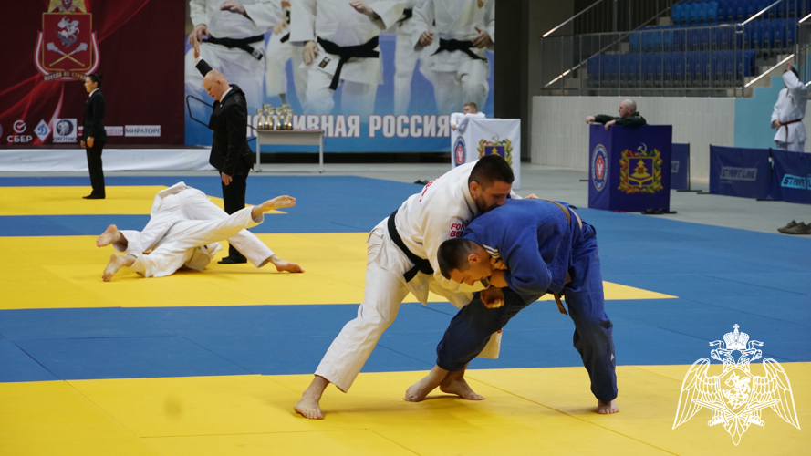 Тамбовский росгвардеец завоевал бронзовую медаль на чемпионате Центрального округа войск национальной гвардии Российской Федерации по дзюдо