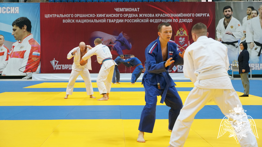 Тамбовский росгвардеец завоевал бронзовую медаль на чемпионате Центрального округа войск национальной гвардии Российской Федерации по дзюдо