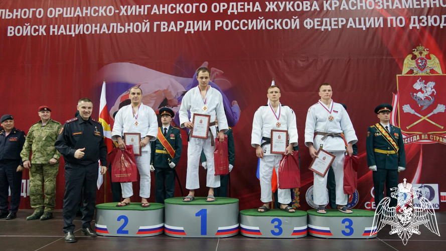 Тамбовский росгвардеец завоевал бронзовую медаль на чемпионате Центрального округа войск национальной гвардии Российской Федерации по дзюдо
