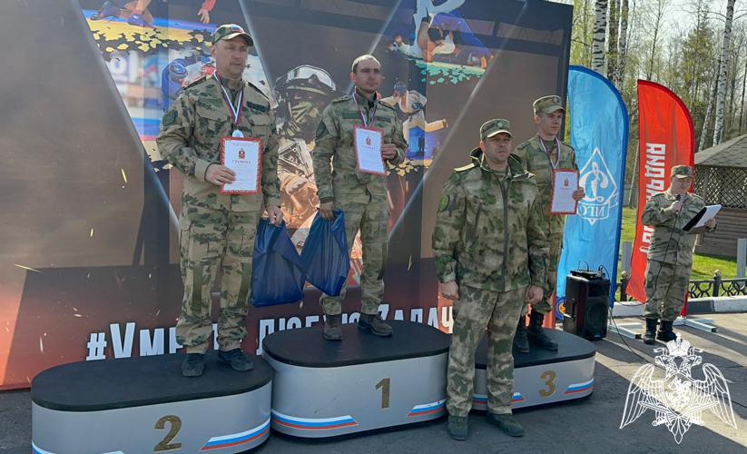 Офицер СОБР "Таран" занял первое место на чемпионате Центрального округа Росгвардии по стрельбе
