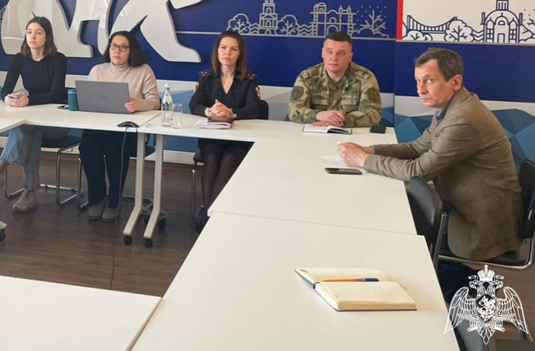 Росгвардейцы приняли участие в совещании по вопросам подготовки «Диктанта Победы» в Тамбове