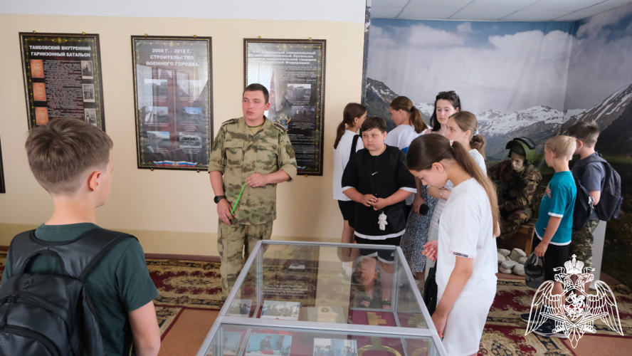 В Управлении Росгвардии по Тамбовской области состоялся день открытых дверей