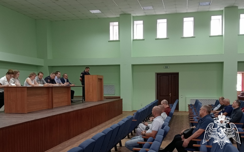Росгвардия провела координационный совет с представителями ЧОО в Тамбове
