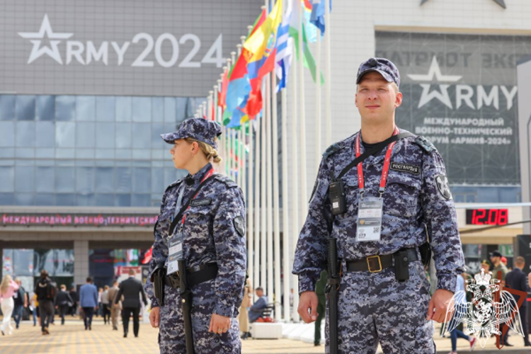Росгвардия участвует в военно-техническом форуме «АРМИЯ-2024»