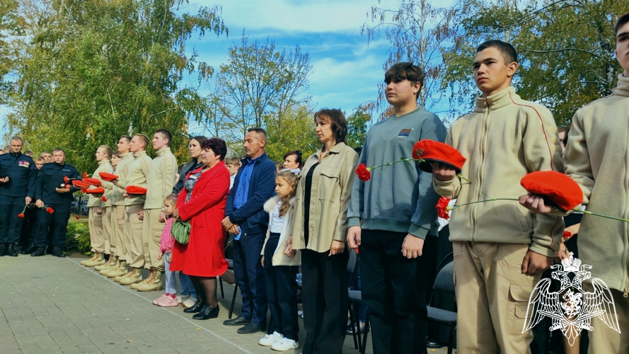 В Тамбове открыли мемориальную доску погибшему в ходе СВО бойцу ОМОН