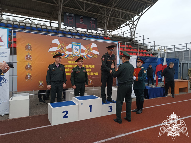 Призером Чемпионата войск национальной гвардии по офицерскому троеборью стал росгвардеец из Тамбова