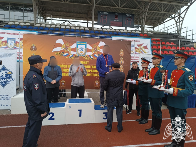 Призером Чемпионата войск национальной гвардии по офицерскому троеборью стал росгвардеец из Тамбова