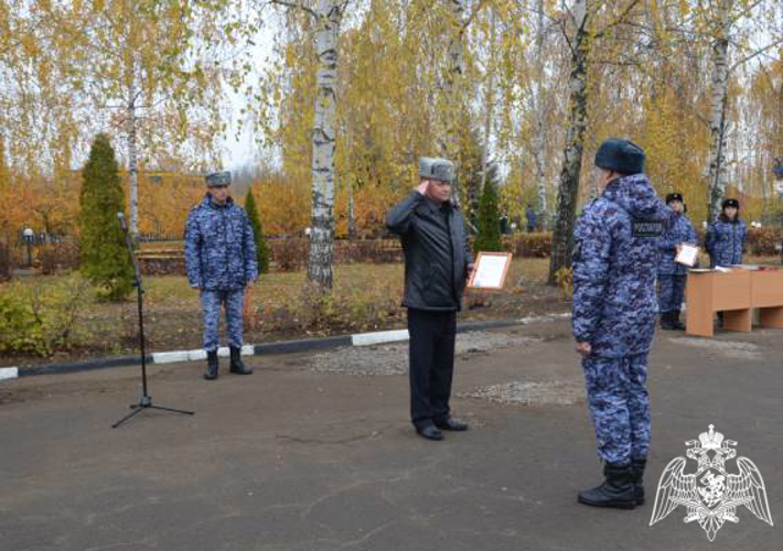 Cотрудники вневедомственной охраны отметили профессиональный праздник в Тамбове