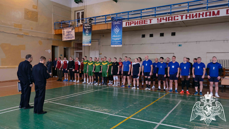 Росгвардейцы приняли участие в соревнованиях по волейболу среди силовых ведомств в Тамбове