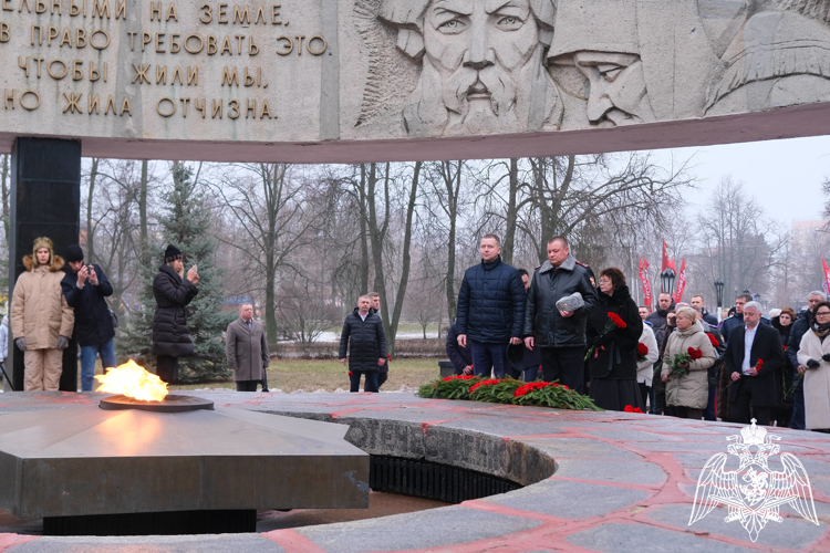 Начальник регионального управления Росгвардии принял участие в памятном мероприятии в Тамбове 