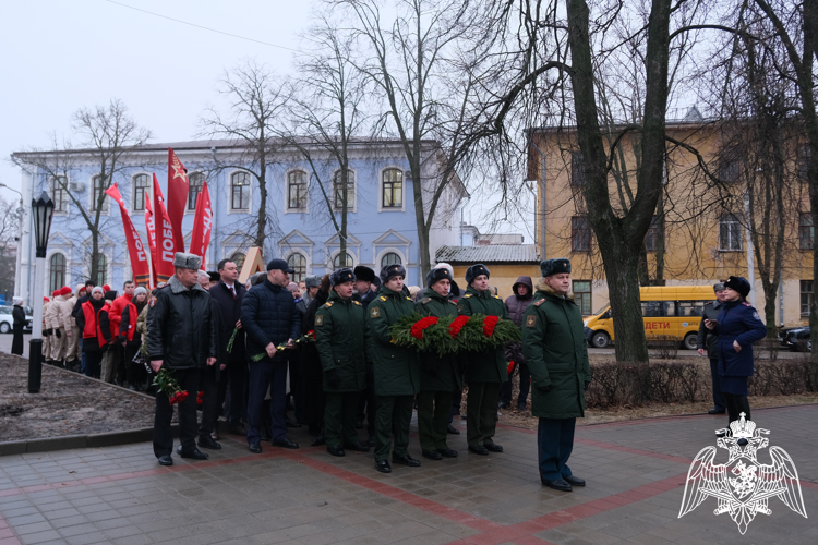 Начальник регионального управления Росгвардии принял участие в памятном мероприятии в Тамбове
