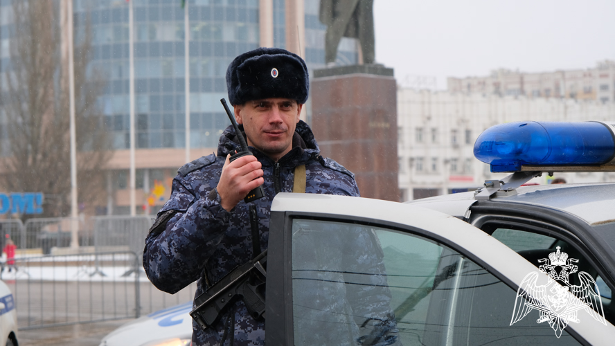 Итоги работы сотрудников вневедомственной охраны за неделю в Тамбовской области