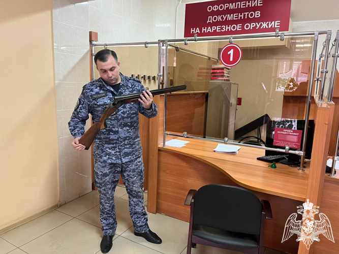 Сотрудники ЦЛРР Управления Росгвардии по Тамбовской области отмечают профессиональный праздник