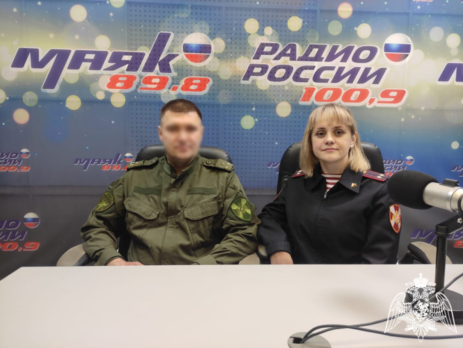 В день образования тамбовского СОБР офицеры Росгвардии стали гостями студии «Радио России – Тамбов»