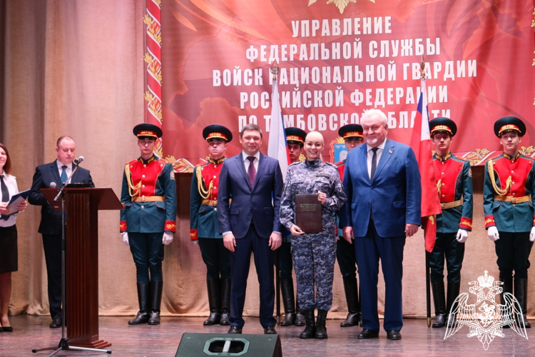 Росгвардейцы отметили свой профессиональный праздник в Тамбове