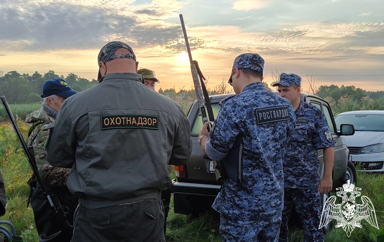 Сотрудники Росгвардии провели профилактическое мероприятие «Оружие» в Тамбовской области
