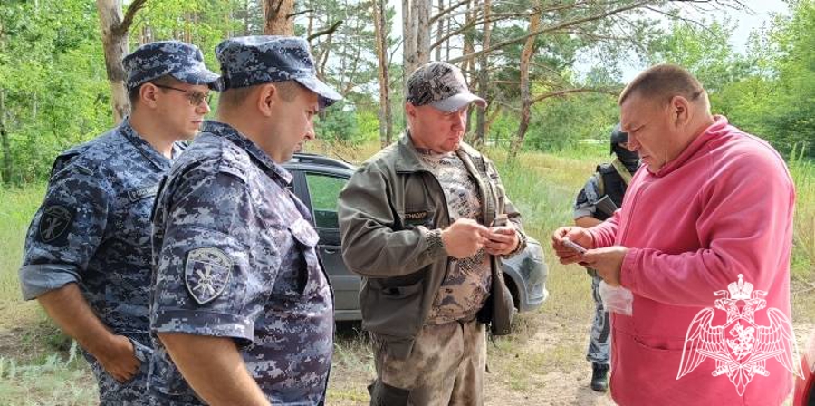 Сотрудники Росгвардии провели профилактическое мероприятие «Оружие» в Тамбовской области